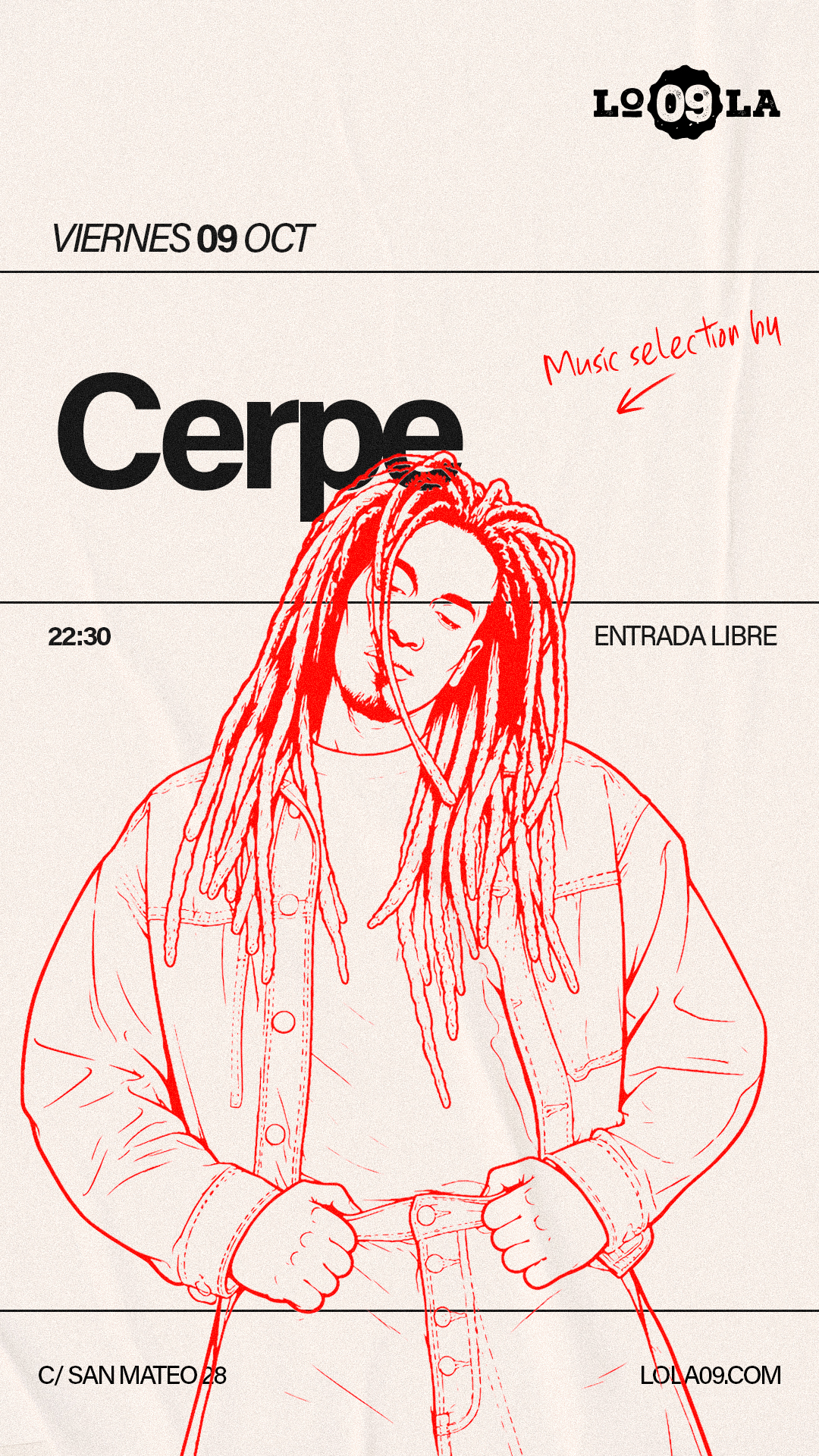 Music Selection by Cerpe, viernes 9 de octubre