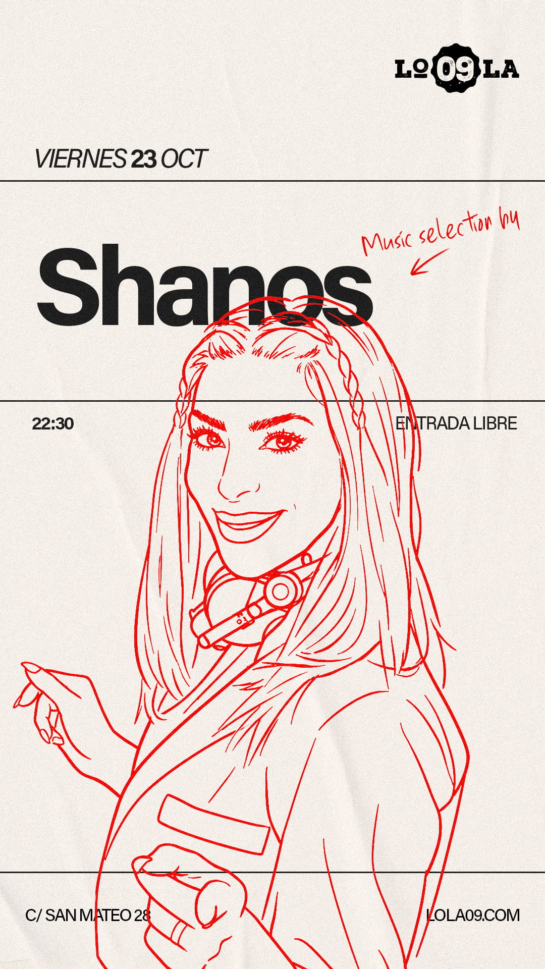 Music Selection by Shanos, viernes 23 de octubre